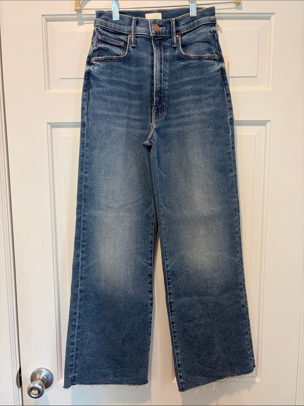Mother The Maven Ankle Fray jeans